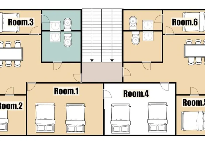 3-gu&anne House Hongdae 6room & 4bath House 서울특별시